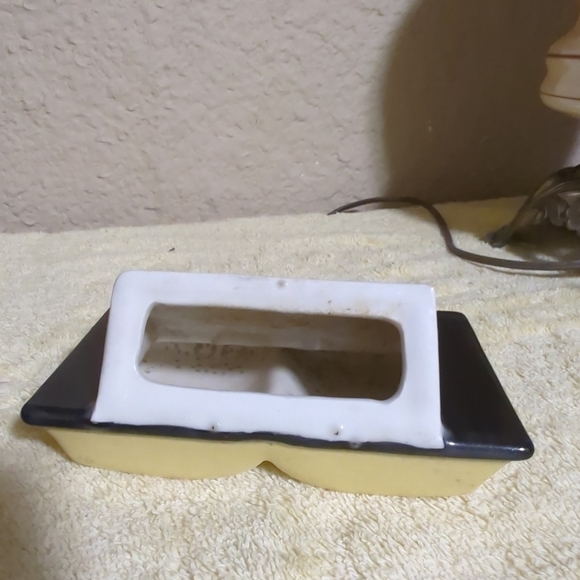 Lord's Prayer Our Father Ceramic Book Christian Figurine with Praying Hands Vtg. - Picture 8 of 10